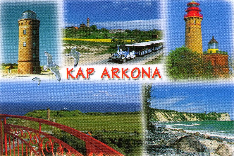 Postkarte vom Kap Arkona