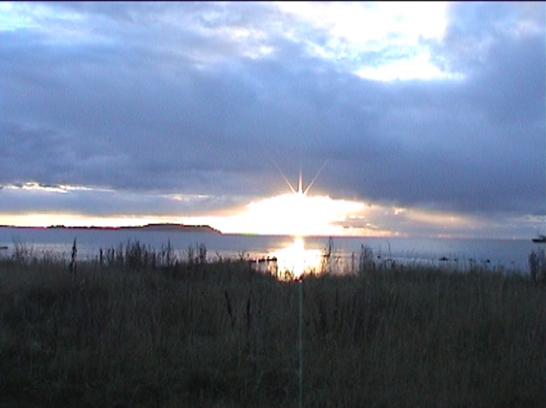 Abendstimmung mit Blick auf Hiddensee