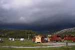 Unwetter in den Bergen